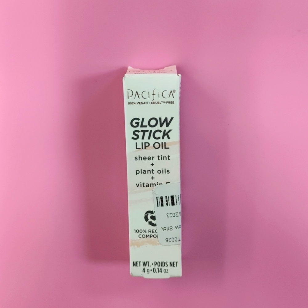 Pacifica Glow Stick lip oil Pink sheer